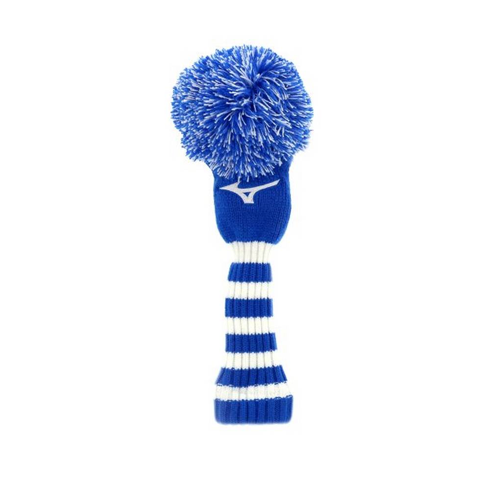 Gorro Mizuno Knit Pom Hybrid Para Mujer Azules/Blancos 9520386-OH